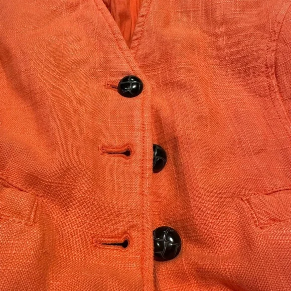 We The Free Vibrant Orange Vest - Picture 2 of 8
